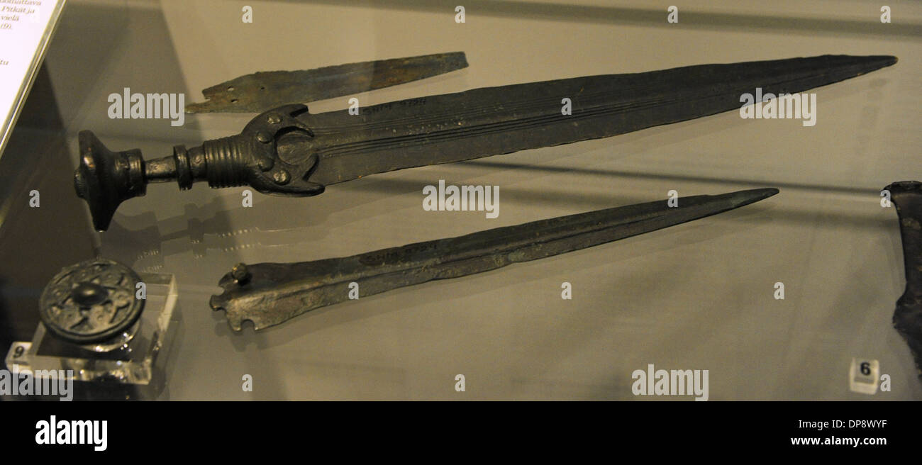 danish archaeologists uncover over 100 iron age weapons in excavation 1