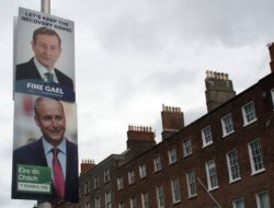 “Ireland Election: Center-Right Parties Poised to Retain Power, as Left-Wing Sinn Féin Gains Ground”