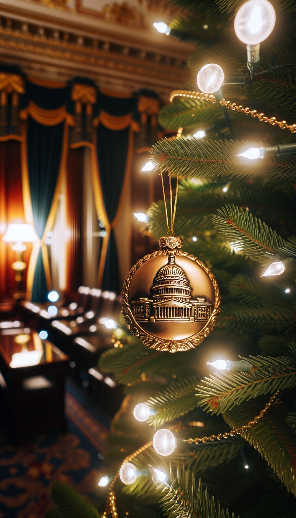 Rockin’ around the congressional Christmas tree