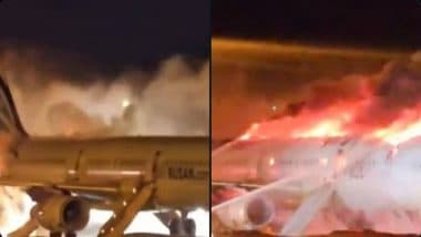 passenger plane catches fire at south korean airport all 176 onboard safely evacuated 1