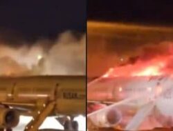 Passenger Plane Catches Fire at South Korean Airport; All 176 Onboard Safely Evacuated