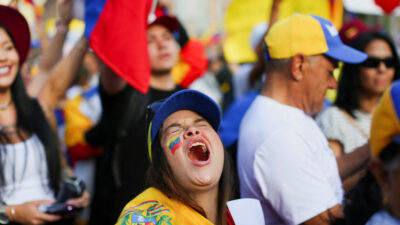 Thousands of Venezuelan Opposition Supporters Rally Ahead of Maduro's Third Inauguration