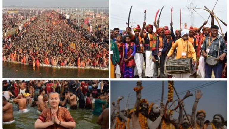 worlds largest religious gathering kicks off in india attracting hundreds of millions of hindus 1