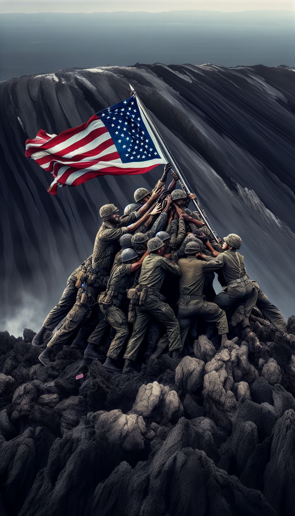 80 years ago Marines raised flag over Iwo Jima in iconic moment