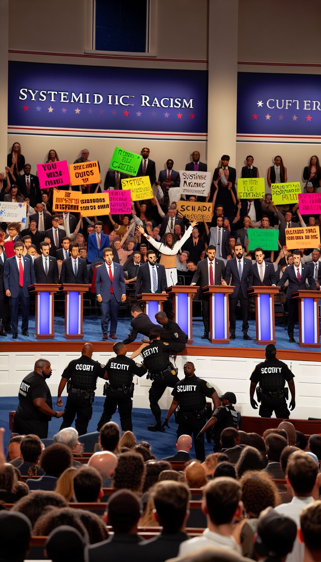 Democrats rally around lightening rod issue during unruly DNC debate despite voter backlash in 2024