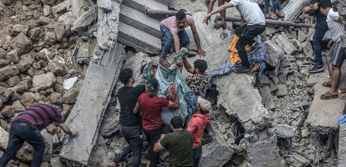 hamas alleges mothers remains mixed with others after israeli airstrike 1