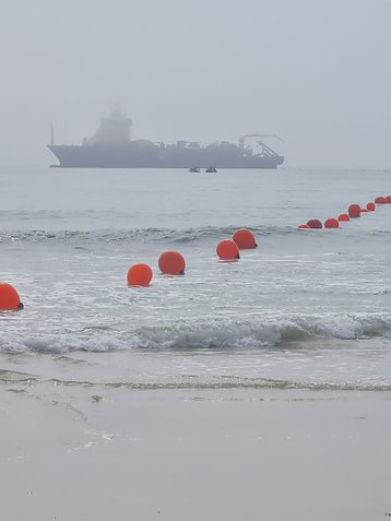 Taiwan Coast Guard Detains Chinese-Crewed Vessel for Allegedly Cutting Undersea Cable