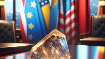 Why is Ukraine discussing a minerals agreement with the US?