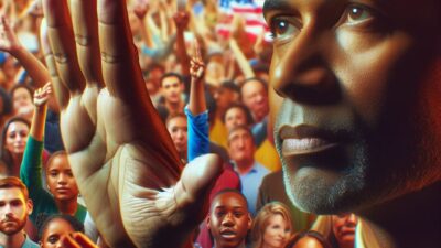 Booker slammed for alleged 'Nazi salute' to Cali Dems just months after Musk was dragged for same gesture