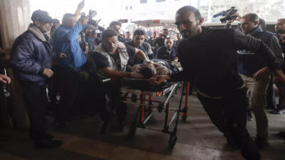 Questions arise over Hamas-run ministry's claim that dozens killed collecting Israeli aid