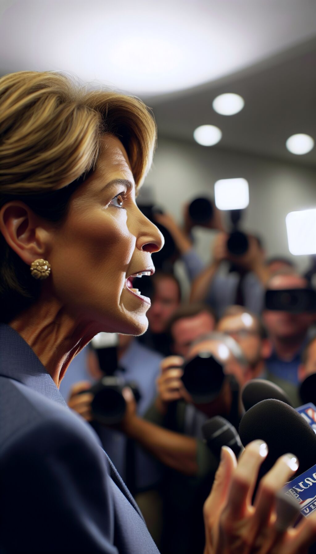 House Dem reveals why she hijacked Speaker Johnson's presser with viral outburst 2 House Dem reveals why she hijacked Speaker Johnson's presser with viral outburst