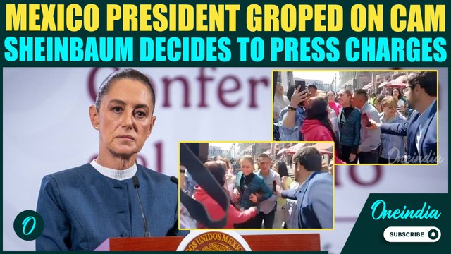 Mexican President Sheinbaum to Press Charges Following Groping Incident 2 mexican president sheinbaum to press charges following groping incident