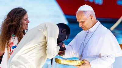 Pope Leo Visits Beaches of Noted European Migrant Entry Point Following Critique of Global Immigration Policies