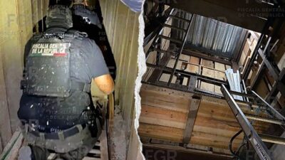 Tijuana Hidden Tunnel Uncovered, Possibly Used for Cross-Border Trafficking Operations